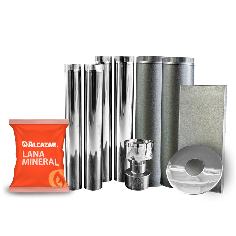 Kit chimenea Inox estandar 5